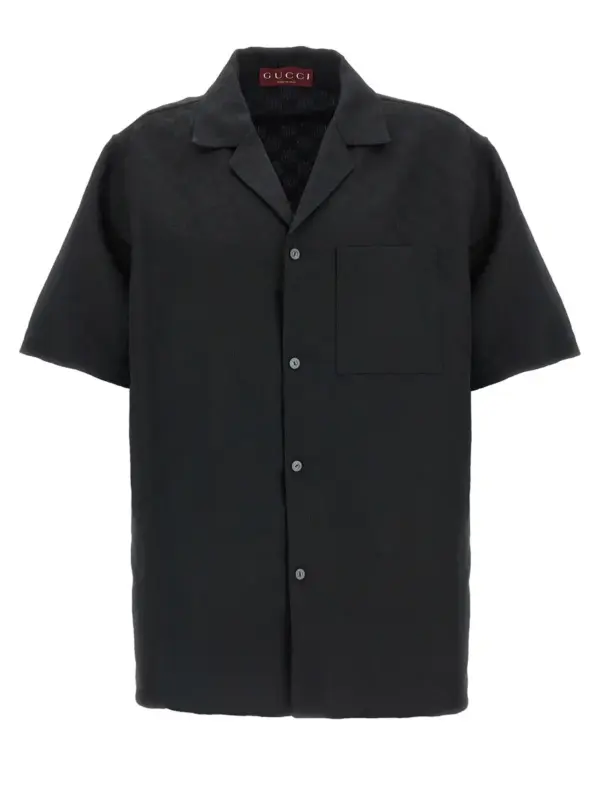 'Bowling' shirt GUCCI Black