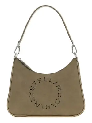 'Hobo' small shoulder bag STELLA MCCARTNEY Gray
