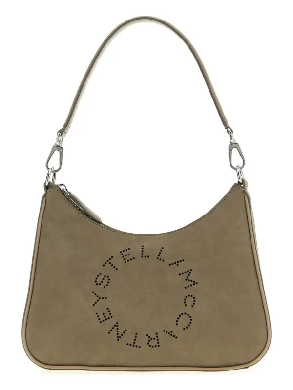 'Hobo' small shoulder bag STELLA MCCARTNEY Gray