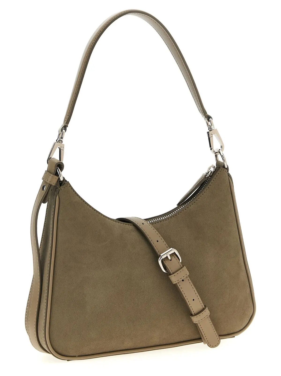 Сумка на плече Stella Mccartney Hobo мала Сіра 2 'Hobo' small shoulder bag 7B0104WP05902942 STELLA MCCARTNEY Gray