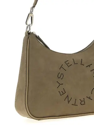 'Hobo' small shoulder bag Woman STELLA MCCARTNEY Gray