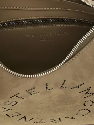 'Hobo' small shoulder bag 100% polyamide STELLA MCCARTNEY Gray