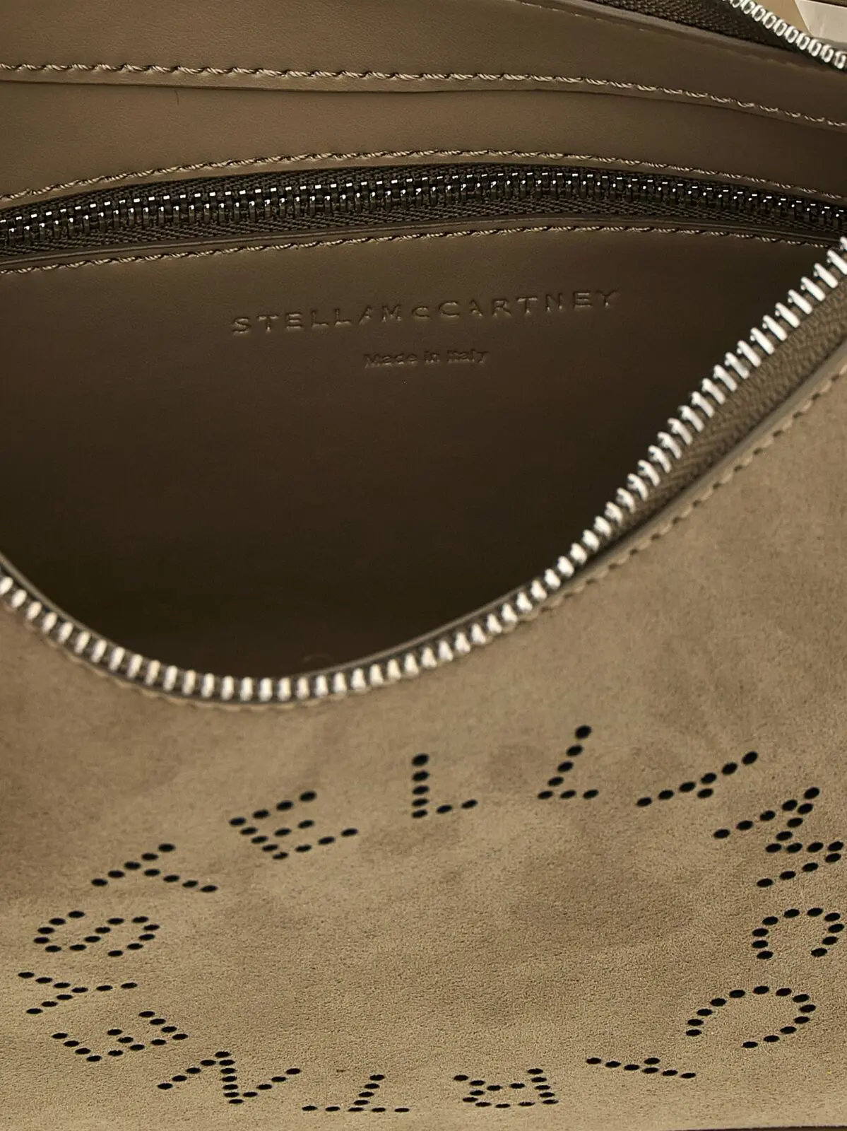 Сумка на плече Stella Mccartney Hobo мала Сіра 4 'Hobo' small shoulder bag 100% polyamide STELLA MCCARTNEY Gray