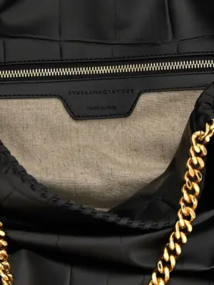 'Falabella' large shopping bag 100% polyester STELLA MCCARTNEY Black