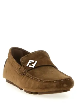 'Driver FF' loafers 7D1682QK9F1SJ0 FENDI Brown