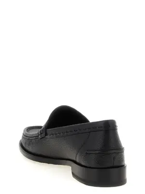 'FF Metal' loafers Man FENDI Black