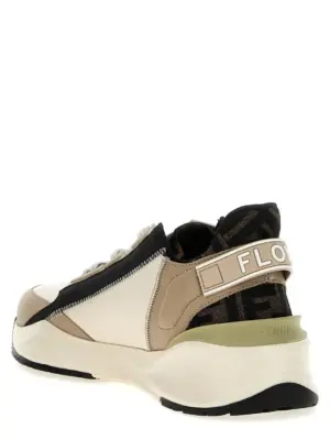 'Flow' sneakers 100% calfskin leather (Bos Taurus) FENDI Multicolor