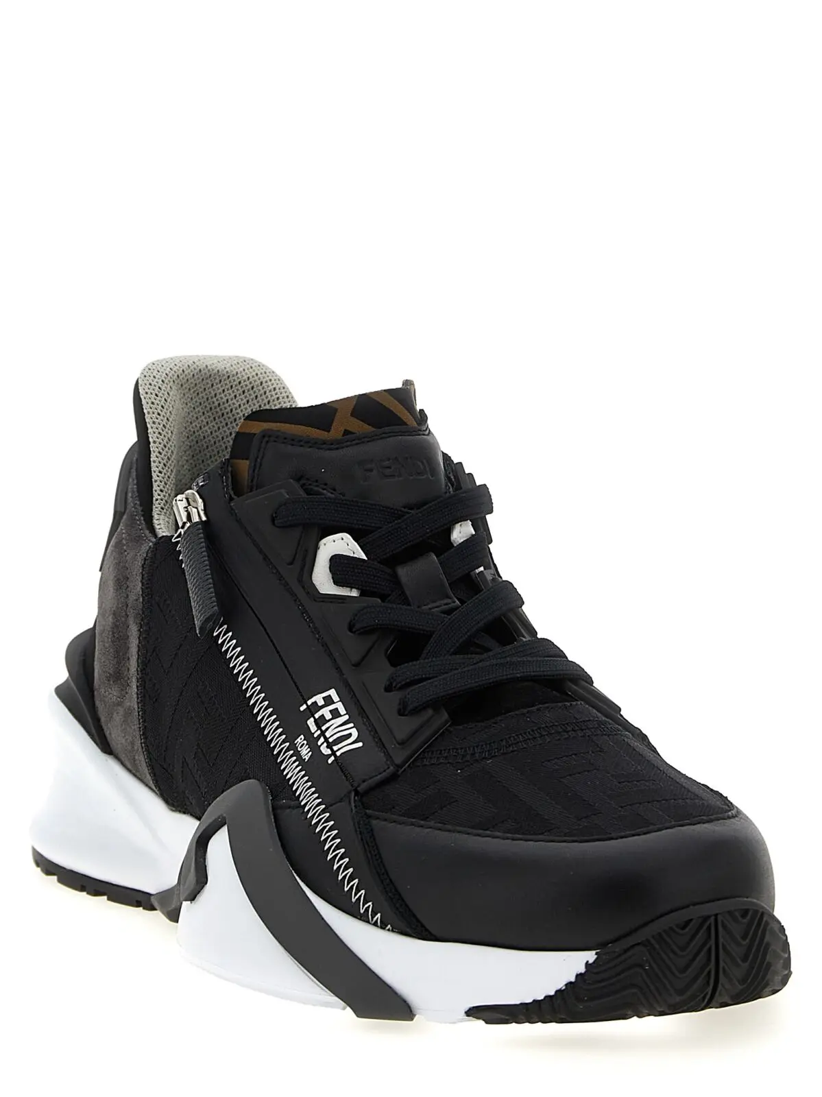 Кросівки Fendi Flow Чорні 3 'Flow' sneakers Man FENDI Black