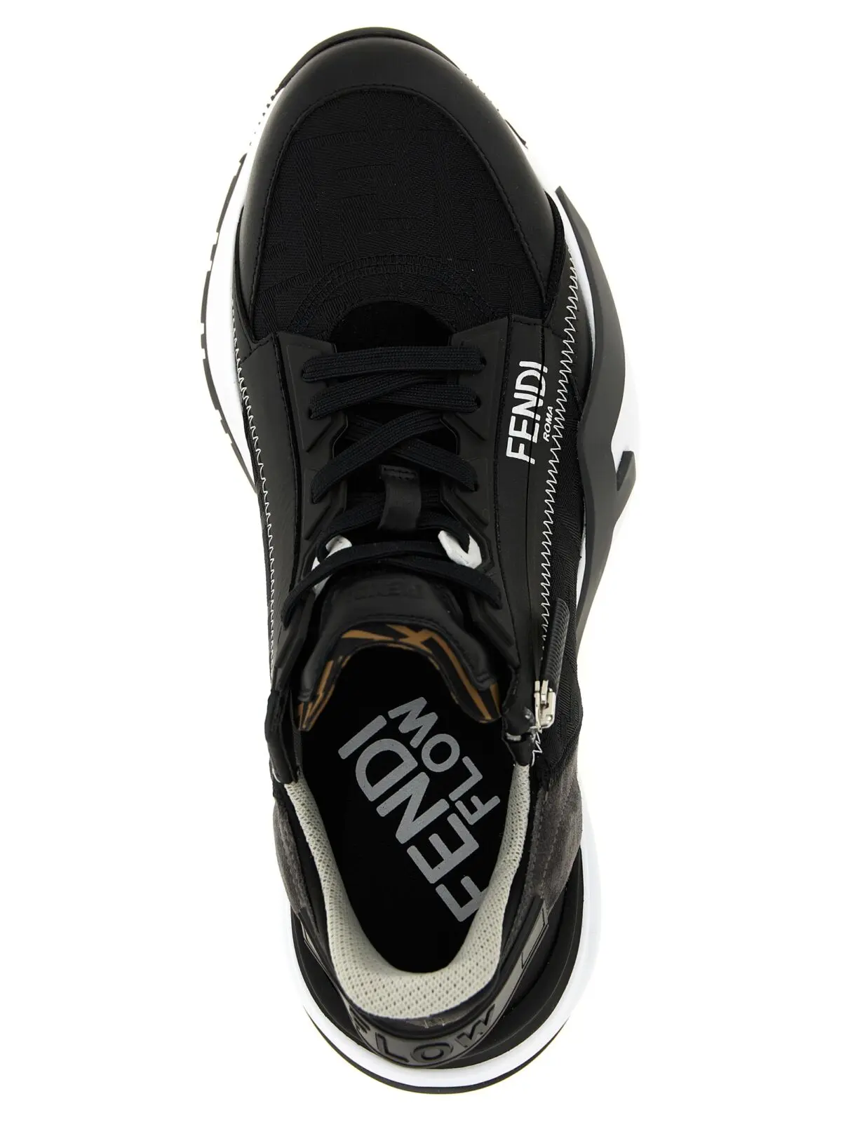 Кросівки Fendi Flow Чорні 5 'Flow' sneakers Fall Winter 2025/2026 FENDI Black