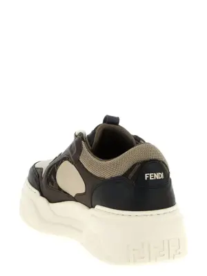 'Force' sneakers Man FENDI White/Black