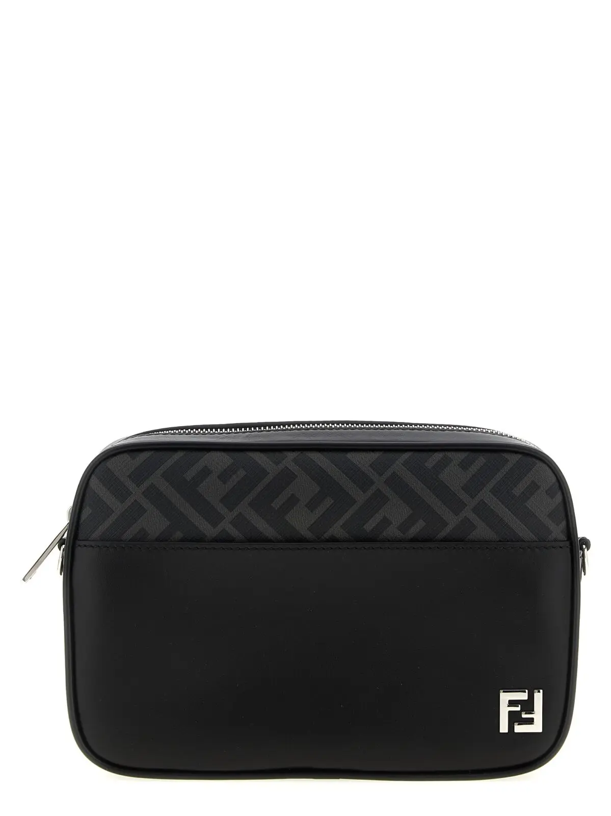 Сумка на плече Fendi Camera Case Squared FF Чорна 1 'Camera Case Squared FF' shoulder bag FENDI Black