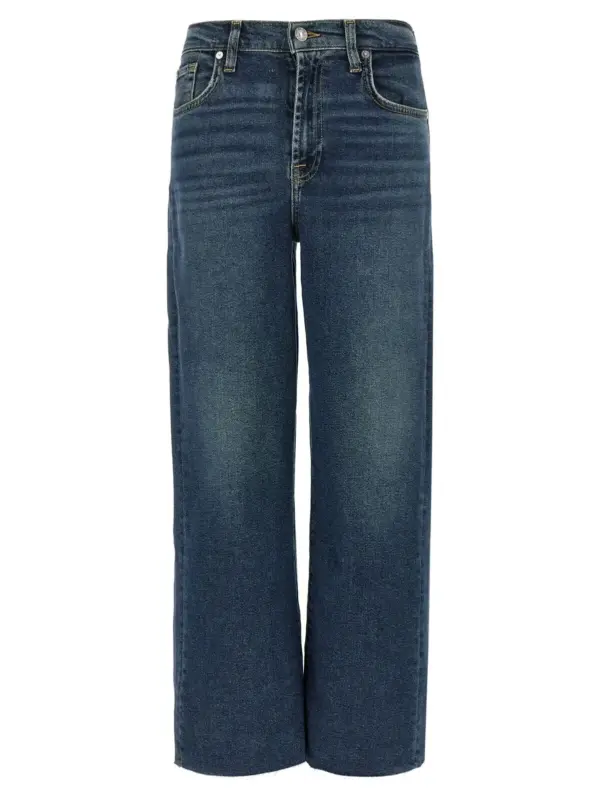 'Alexa Cropped' jeans 7 FOR ALL MANKIND Light Blue