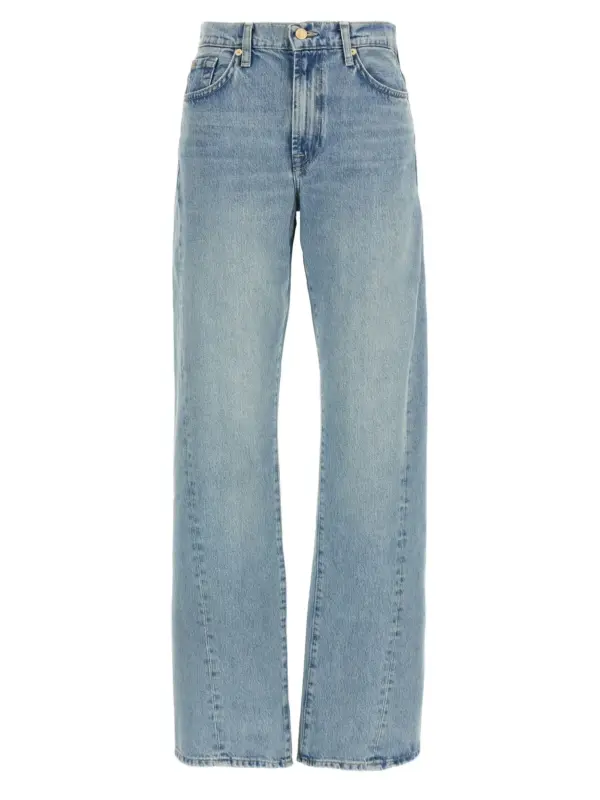 'Twisted Tess September' jeans 7 FOR ALL MANKIND Light Blue
