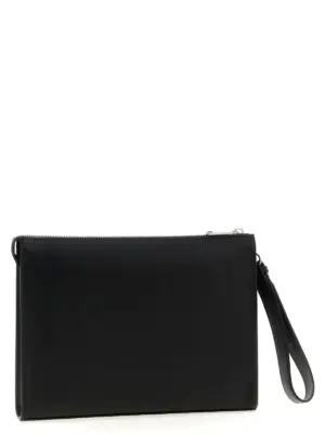 'Squared FF' clutch 7VA491AJF0F0GXN FENDI Black