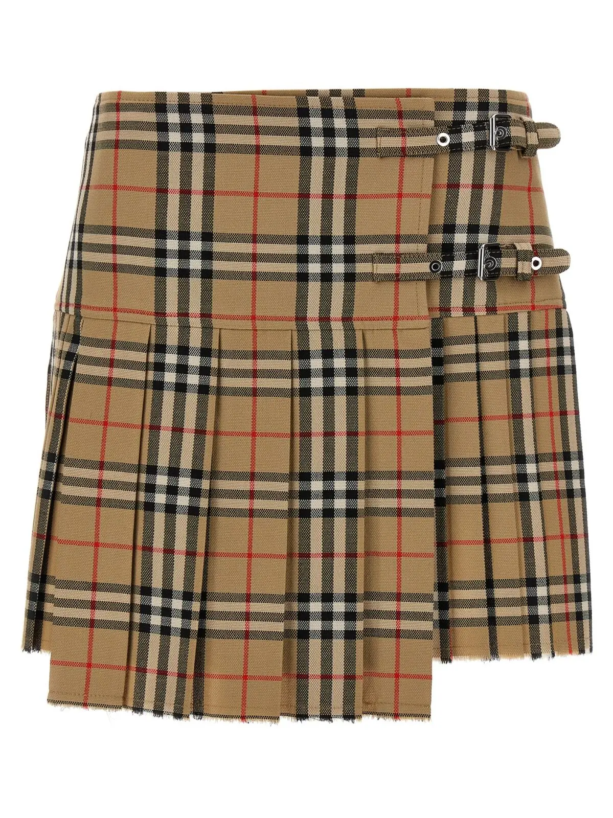 Спідниця-кілт Burberry Бежева 1 Kilt skirt BURBERRY Beige