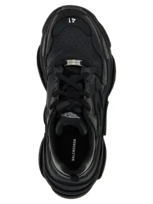 'Triple S Sporty' sneakers 100% polyurethane BALENCIAGA Black