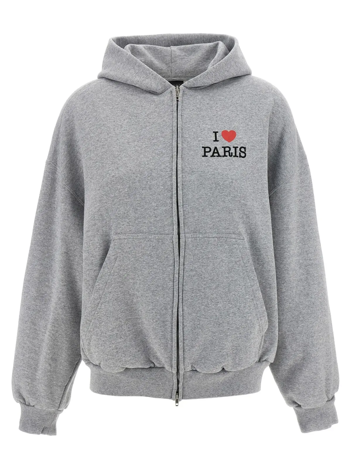 Худі Balenciaga I Love Paris & Balenciaga Сірий 1 'I Love Paris & Balenciaga' hoodie BALENCIAGA Gray