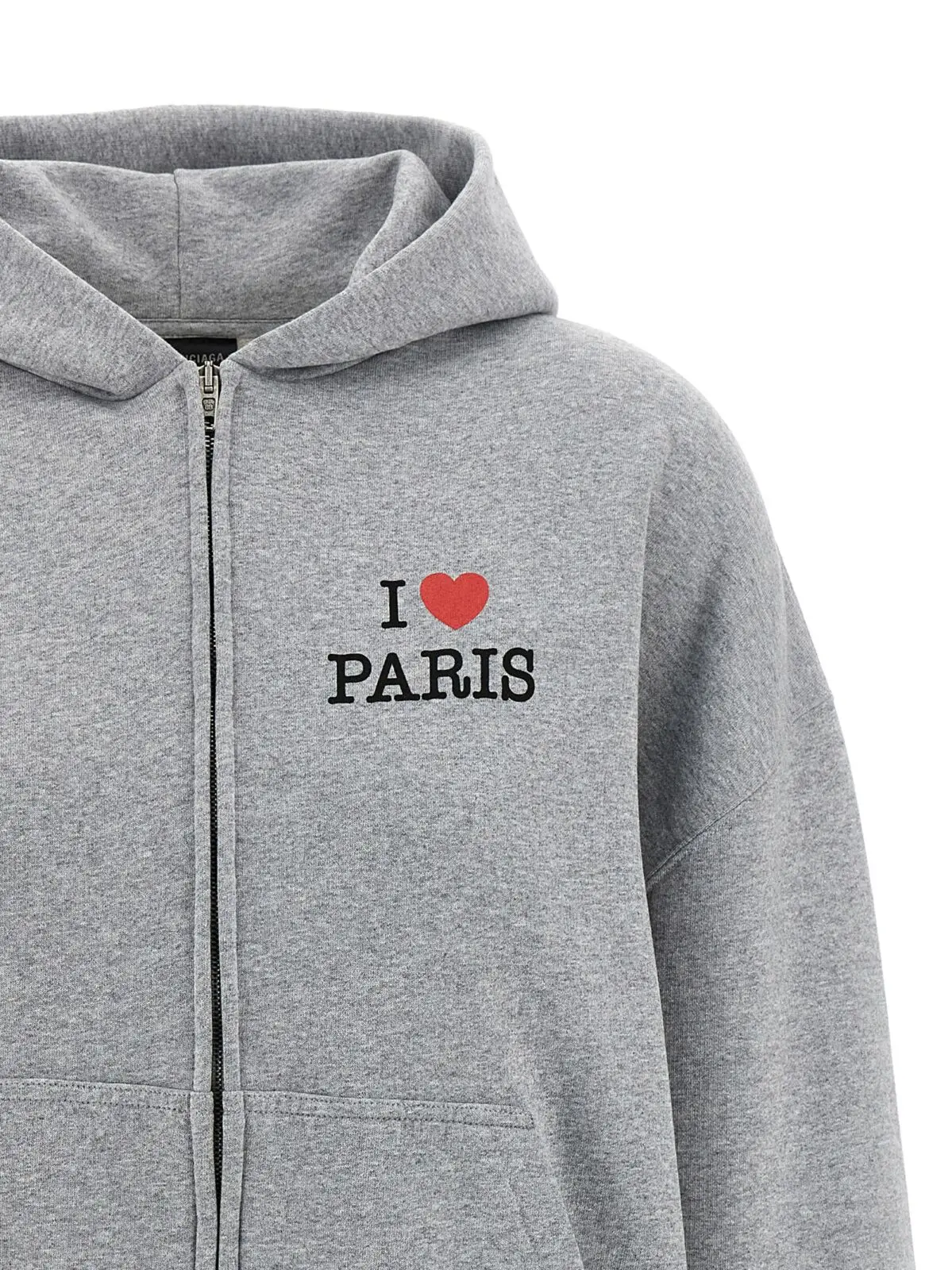 Худі Balenciaga I Love Paris & Balenciaga Сірий 3 'I Love Paris & Balenciaga' hoodie Woman BALENCIAGA Gray