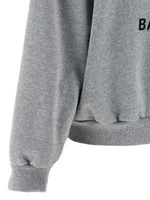 'I Love Paris & Balenciaga' hoodie 100% cotton BALENCIAGA Gray