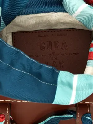 Cuba Lab 'Habanera Silk- Skydream' handbag  CUBA LAB Multicolor