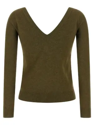 Cashmere sweater 808068YALL21333 SAINT LAURENT Green