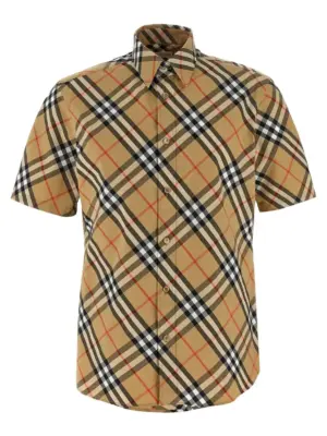 'Burberry Check' shirt BURBERRY Beige