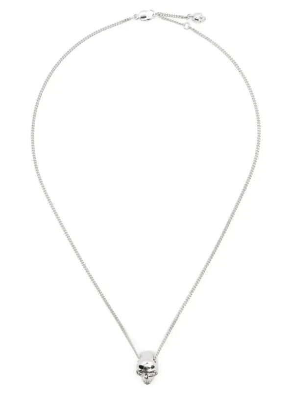 'Skull' necklace MCQUEEN Silver