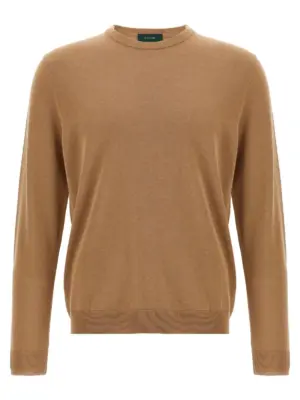 Cotton sweater ZANONE Brown