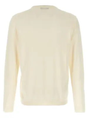 Cotton sweater 810104ZY318Z3372 ZANONE White