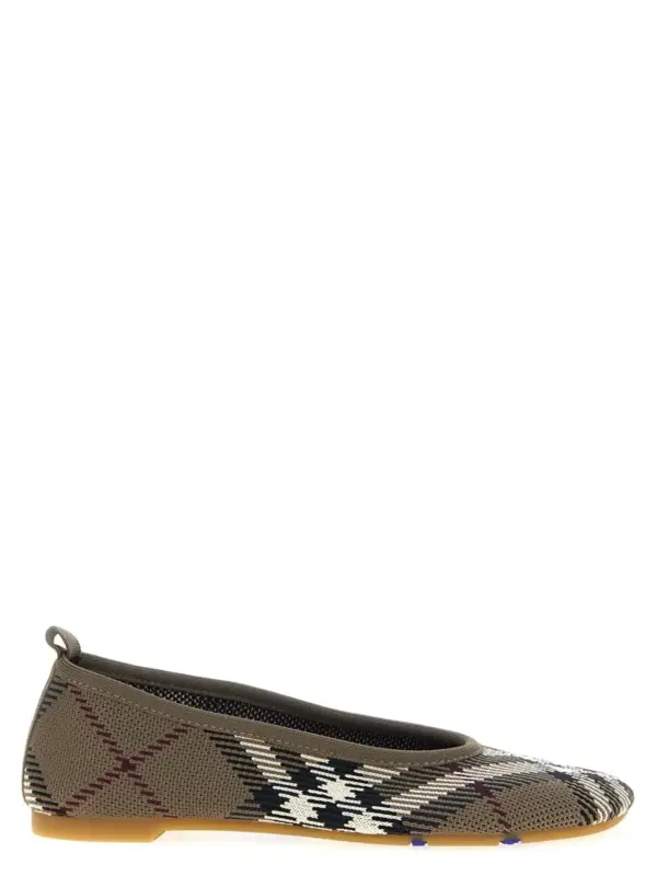 'Baby' ballet flats BURBERRY Green