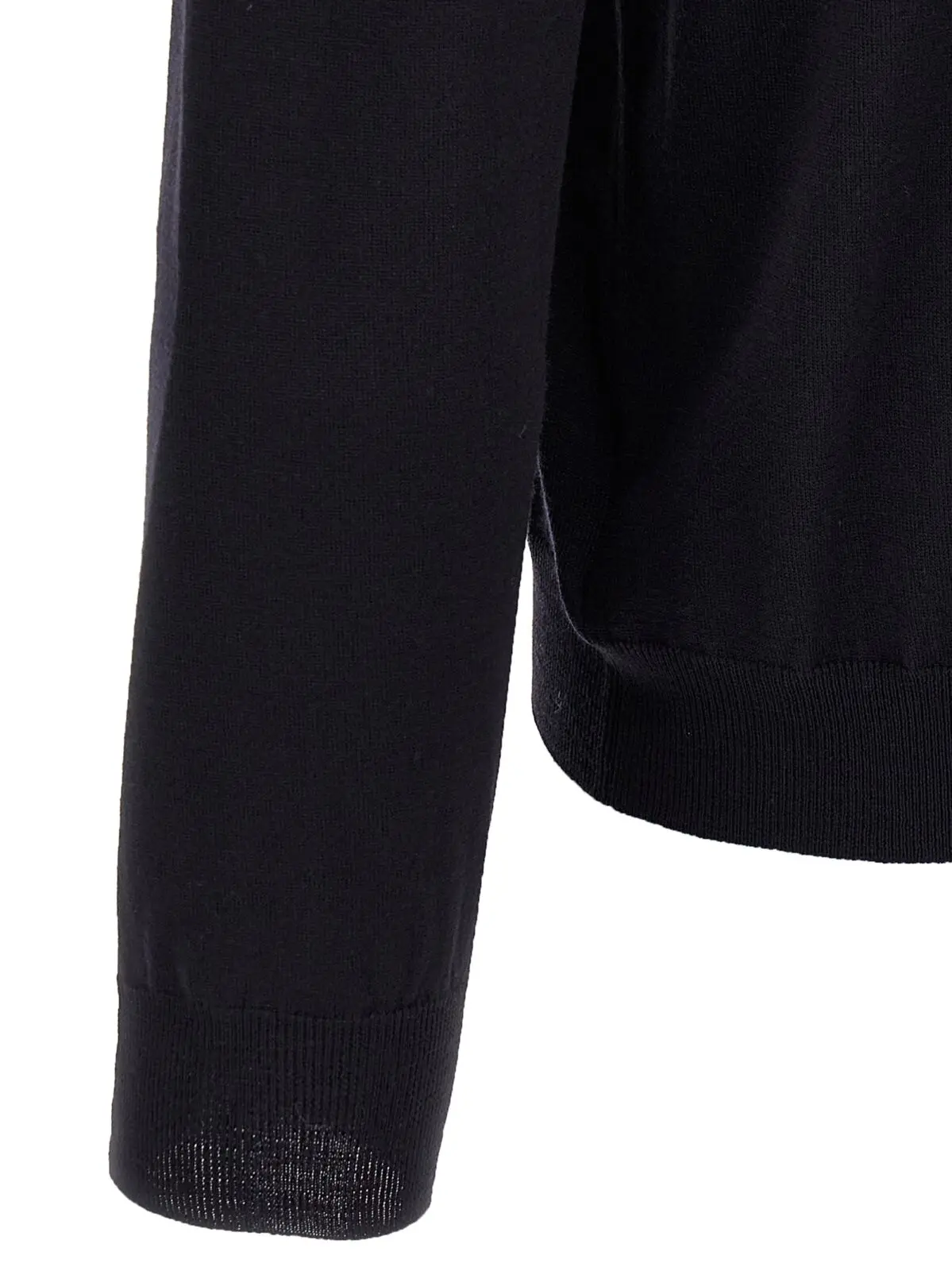 Светр Zanone з вовни з горлом Синій 4 Wool turtleneck sweater 95% virgin wool 5% polyamide ZANONE Blue