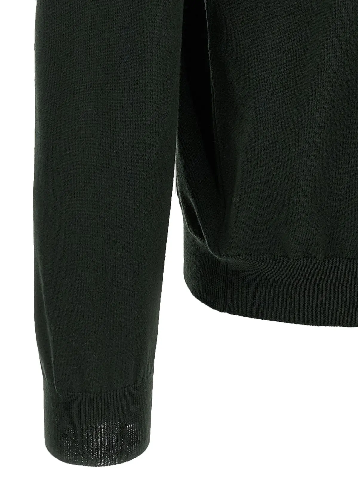 Светр Zanone з вовни з горлом Зелений 4 Wool turtleneck sweater 95% virgin wool 5% polyamide ZANONE Green