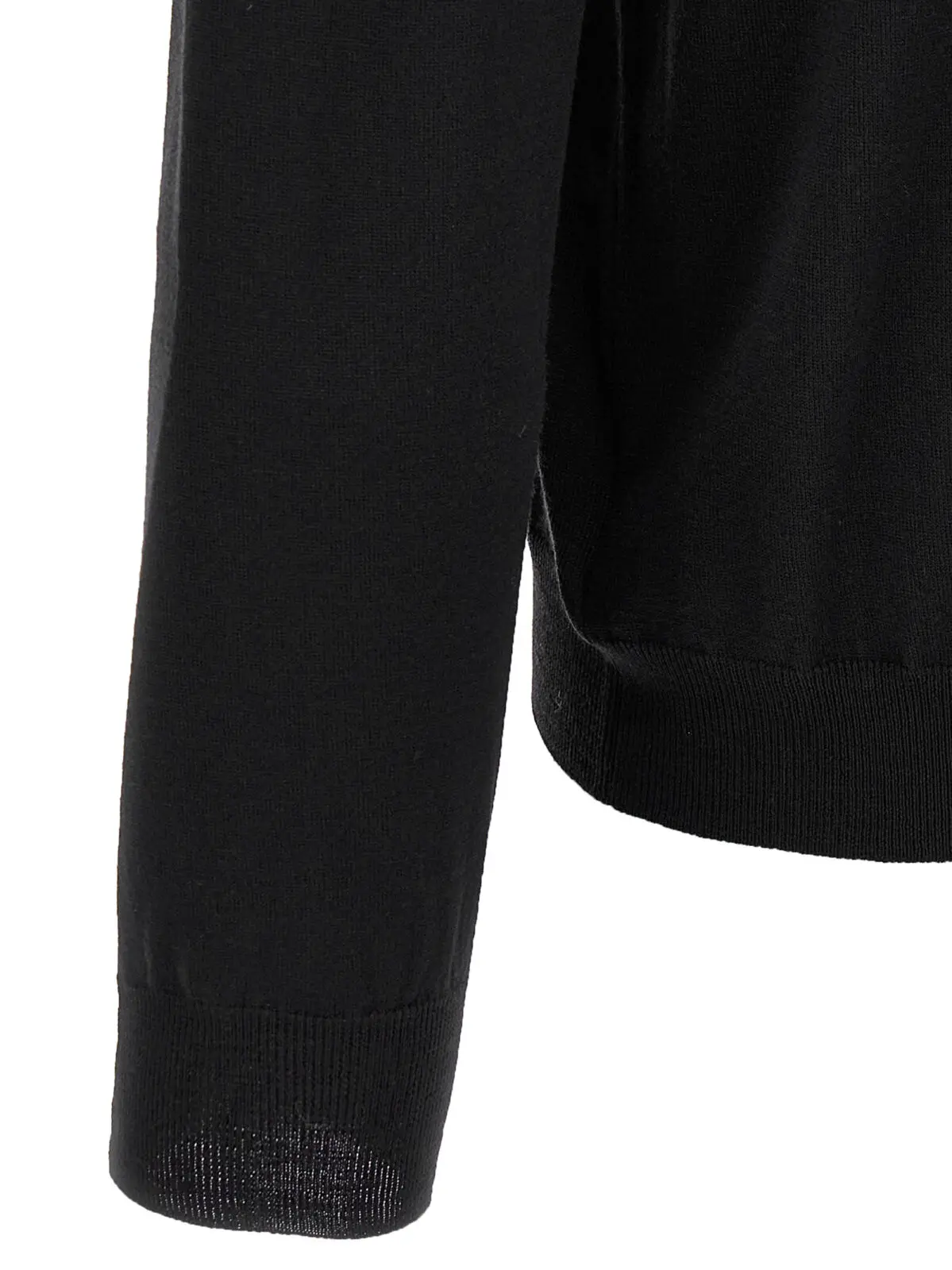 Светр-гольф Zanone з вовни Чорний 4 Wool turtleneck sweater 95% virgin wool 5% polyamide ZANONE Black