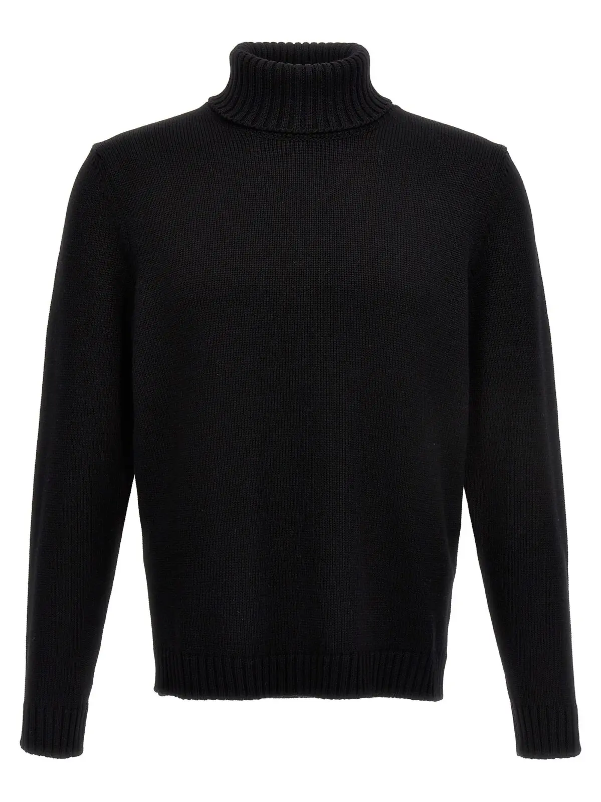 Светр-гольф Zanone Turtle-Neck Чорний 1 Turtle-Neck Sweater ZANONE Black
