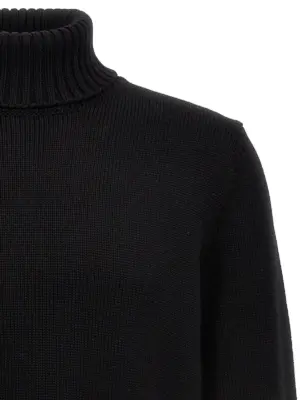 Turtle-Neck Sweater Man ZANONE Black