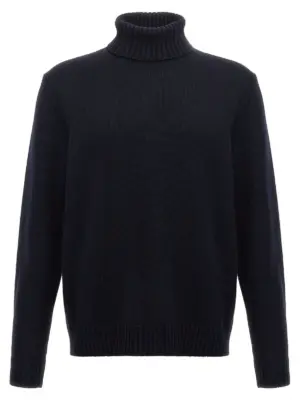 Turtle-Neck Sweater ZANONE Blue