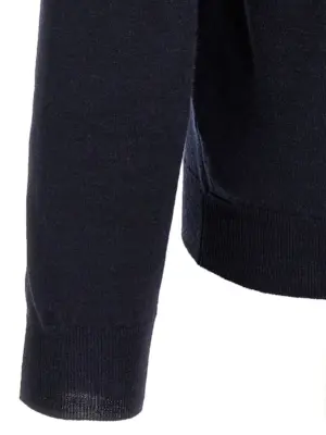 Flexwool wool sweater 95% virgin wool 5% polyamide ZANONE Blue