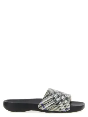 'Dive Check' sandals BURBERRY Multicolor