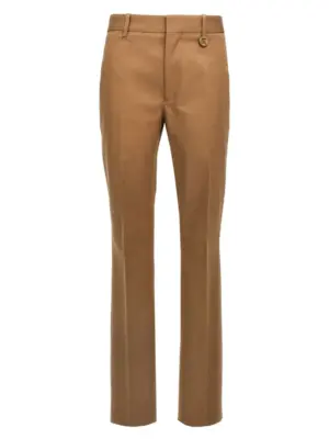 Straight pants BURBERRY Beige