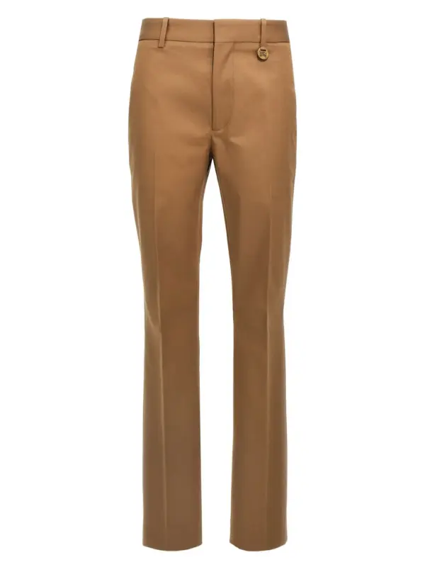 Straight pants BURBERRY Beige