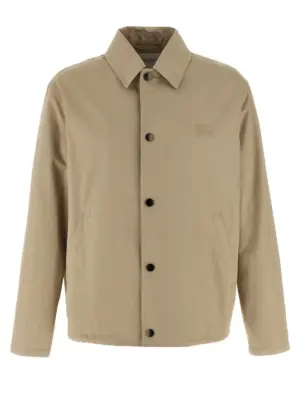 Gabardine jacket BURBERRY Beige