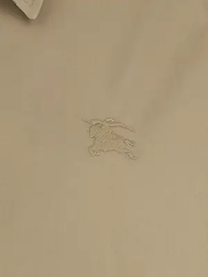 Gabardine jacket 100% cotton BURBERRY Beige