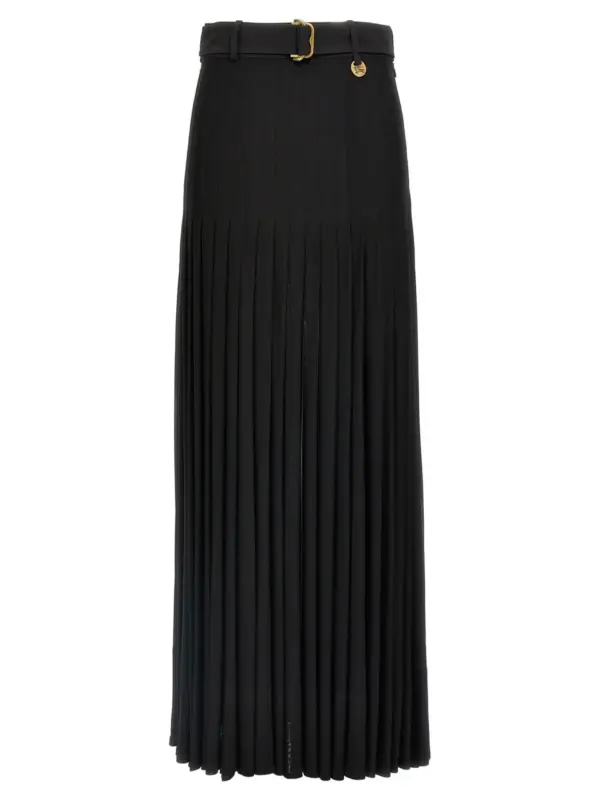 Pleated skirt BURBERRY Black