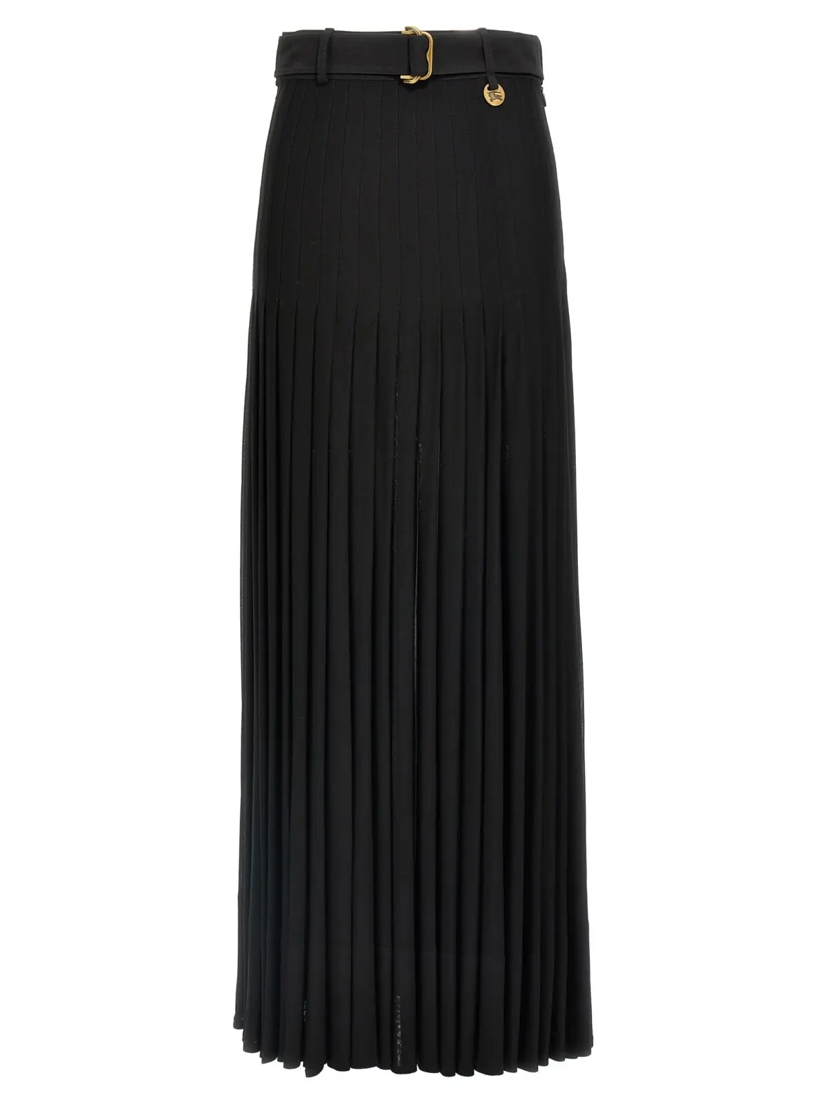Плісирована спідниця Burberry Чорна 1 Pleated skirt BURBERRY Black
