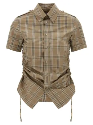 Check shirt BURBERRY Multicolor