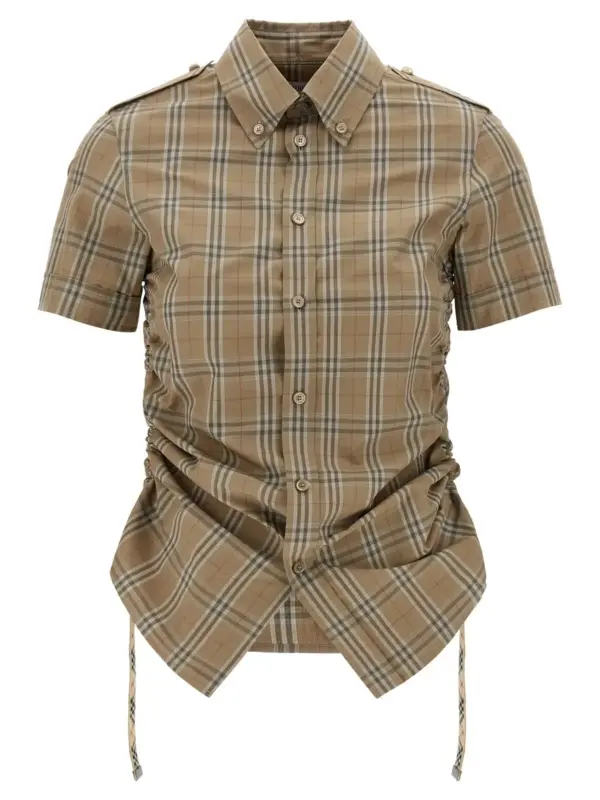 Check shirt BURBERRY Multicolor
