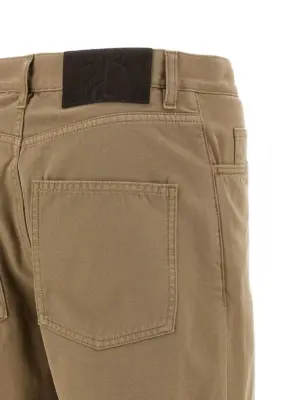 5-pocket pants 100% cotton BURBERRY Multicolor