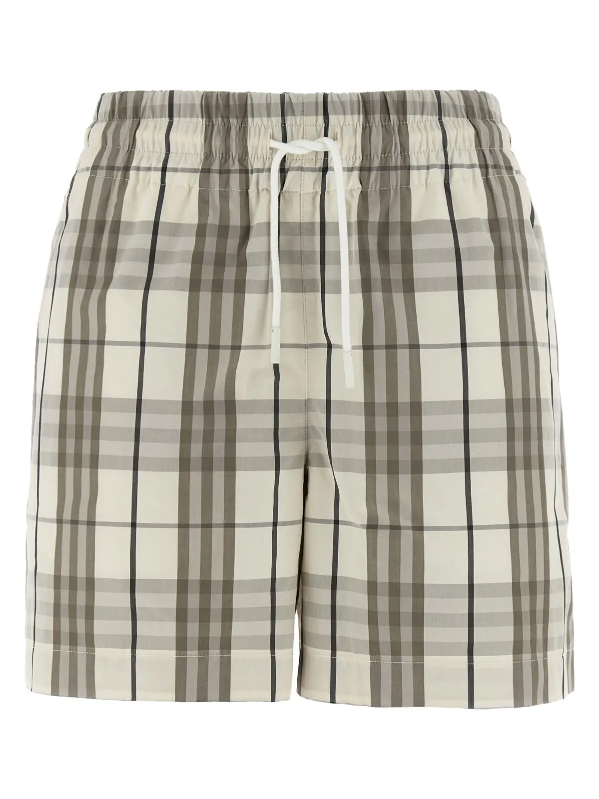 Бермуди у клітинку Check Burberry Сірі 1 Check Bermuda shorts BURBERRY Gray