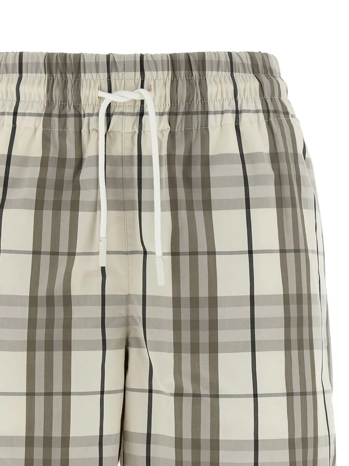 Бермуди у клітинку Check Burberry Сірі 3 Check Bermuda shorts Woman BURBERRY Gray