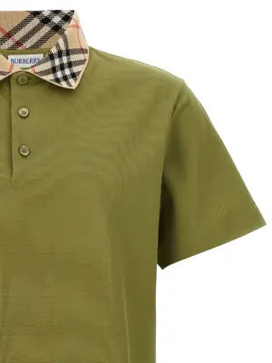 'For' polo shirt Man BURBERRY Green